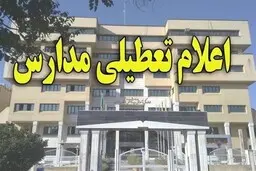 
مدارس ابتدایی قم تعطیل شد
