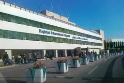  موشک کاتیوشا  |  فرودگاه بین‌المللی بغداد مورد اصابت موشک قرار گرفت