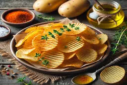 طرز تهیه چیپس بدون روغن | این چیپس رژیمی رو تو خونه فوری درست کن! +ویدئو
