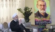 روحانی: شهید لاریجانی برای من در دوران ریاست‌جمهوری، برادری کرد