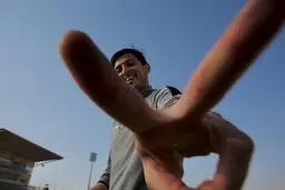 خوشحالی عجیب بیرانوند