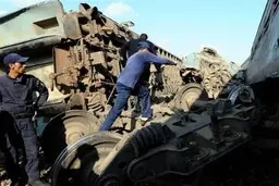 بی‌احتیاطی سوزن‌بان در قزوین حادثه آفرید  |  برخورد قطار مسافری و باری
