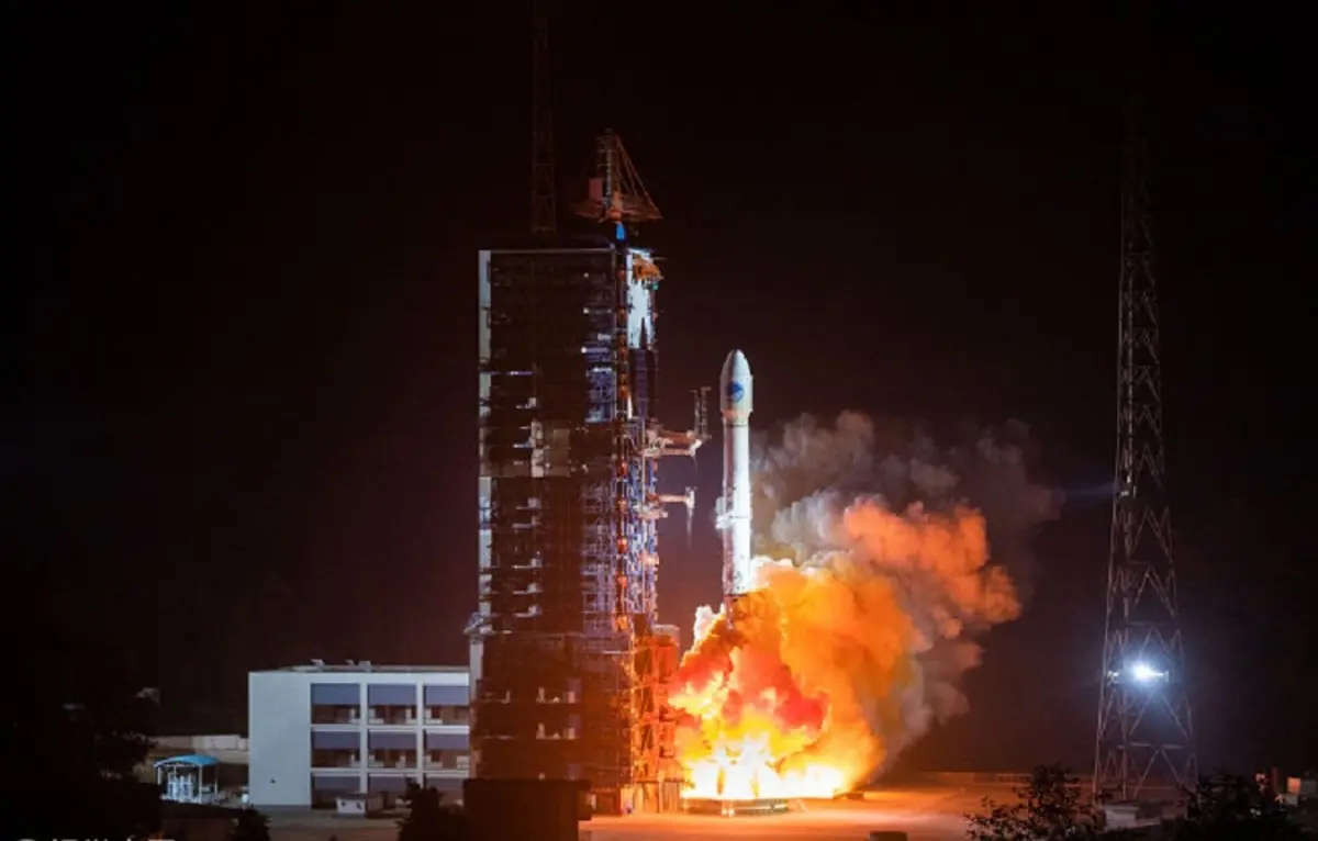 چین یک ماهواره جدید بیدو به فضا پرتاب کرد