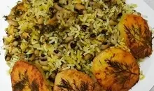 ناهار لوبیا چشم بلبلی پلو درست کن، محشر میشه | طرز تهیه لوبیا چشم بلبلی پلو ساده و خوشمزه 