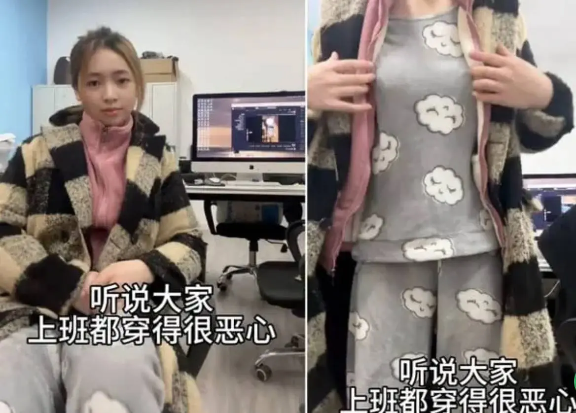 اعتراض کارگران چینی به شرایط کار به روش عجیب! | کی زشت تر لباس پوشیده؟+ عکس