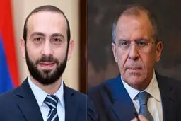وزیران خارجه روسیه و ارمنستان تلفنی گفت‌وگو کردند