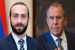 وزیران خارجه روسیه و ارمنستان تلفنی گفت‌وگو کردند