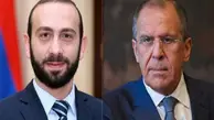 وزیران خارجه روسیه و ارمنستان تلفنی گفت‌وگو کردند