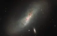 دو کهکشان همسایه دوردست را از لنز تلسکوپ هابل ببینید