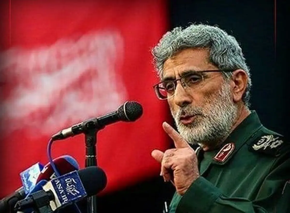 سردار قاآنی: دیوار دور اسرائیل را خراب خواهیم کرد