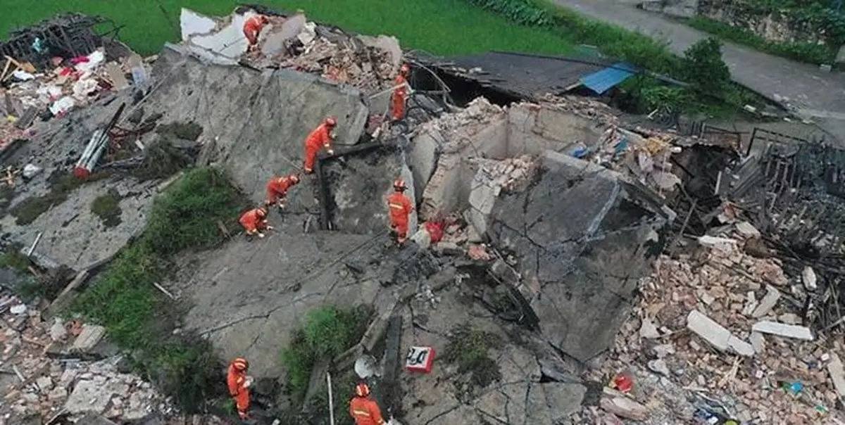 زمین‌‌لرزه 6 ریشتری در چین 12 کشته و 134 زخمی برجا گذاشت