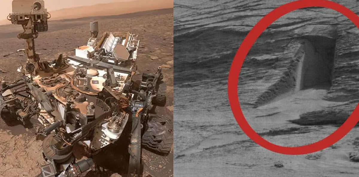  تصاویر حیرت انگیز از یک «دریچه» در سطح مریخ