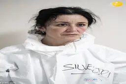  رد خستگی و ماسک بر چهره پرستاران ایتالیایی 