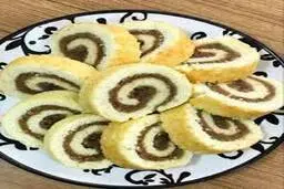 شیرینی خوشمزه و متفاوت فقط رولت سیب! | طرز تهیه رولت سیب +ویدئو