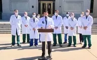  کرونا | پزشک رئیس جمهوری آمریکا:او به اکسیژن وصل نیست