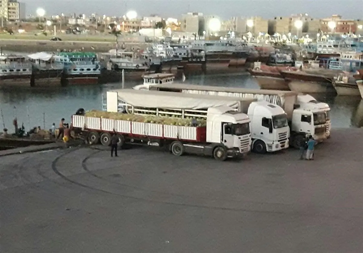 روزانه ۱۱۰۰ تن مواد غذایی از بنادر استان بوشهر به قطر صادر می‌شود