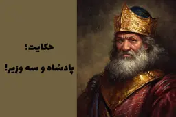 حکایت پند آموز  یک شاه و سه وزیر | بخوان پند بگیر