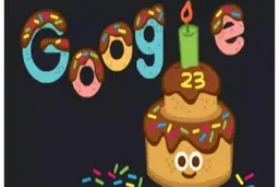 گوگل ۲۳ ساله شد 