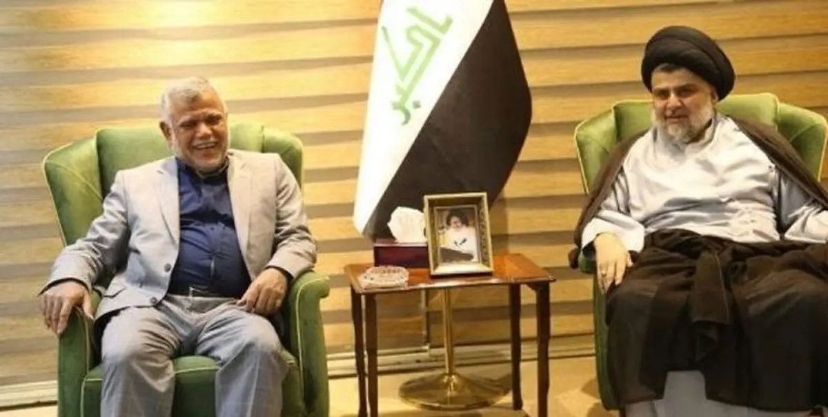 تاکید «الصدر» و «العامری» بر ضرورت تسریع تشکیل کابینه جدید عراق