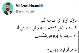 کنایه آذری جهرمی به تصویب طرح صیانت + عکس 