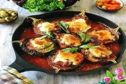  بادمجان شکم پر به روش شمالی ها درست کن! | بهترین طرز تهیه بادمجان شکم پر + مواد لازم