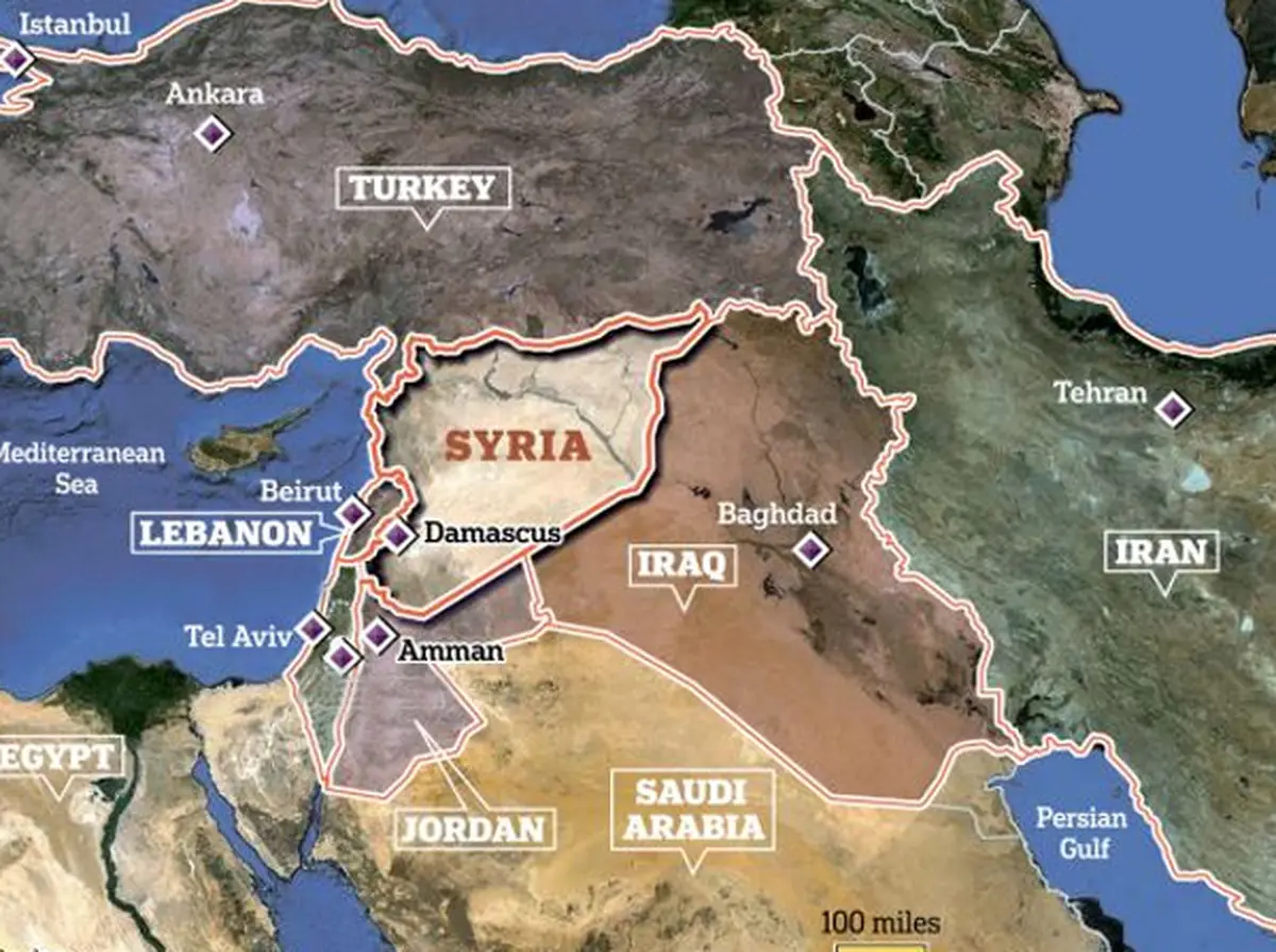 آسمان خاورمیانه در اختیار واشنگتن، خاک آن تحت کنترل تهران