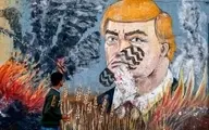 دیدنی‌های امروز؛ از نقاشی دیواری ترامپ در غزه تا سالمرگ رهبر سابق کره شمالی
