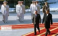 استقبال رسمی جهانگیری از نخست وزیر سوریه