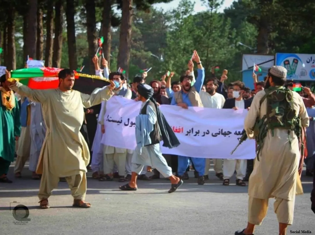 طالبان: کسی حق تظاهرات ندارد