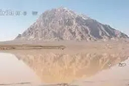  دریاچه ارنان یزد بعد از 36 سال جان گرفت