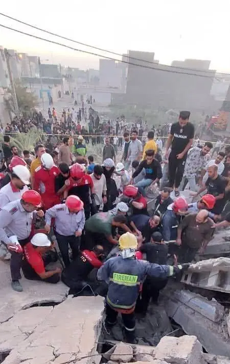 ۶ فوتی در پی انفجار گاز در اهواز