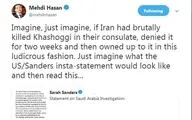 مجری مشهور الجزیره: تصور کنید ایران خاشقچی را می کشت!