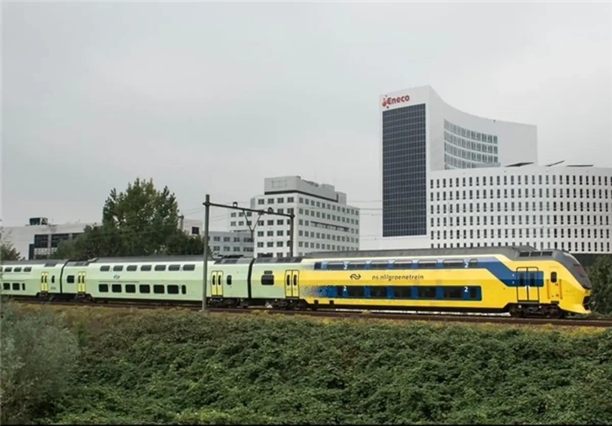 همه قطارهای هلند با انرژی باد حرکت می‌کنند