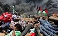 58 زخمی در تظاهرات بازگشت فلسطینیان در غزه