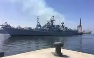 حضور امیر خانزادی در مراسم روز نیروی دریایی ارتش روسیه با حضور ولادیمیر پوتین