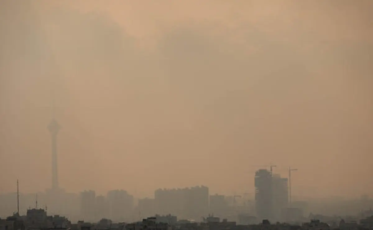 هوای تهران همچنان در دور ناسالم| دهمین روز پیاپی هوای آلوده تهران