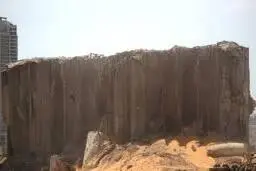 کویت |  سیلوهای گندم در بندر بیروت را بازسازی می کنیم