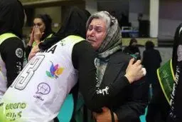 اشکهای فاطمه حسیبی، مدیر باشگاه باریج‌اسانس کاشان