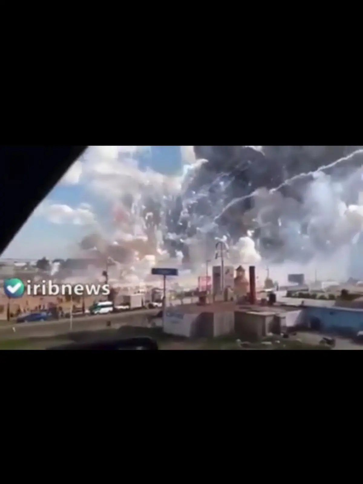 لحظه انفجار در بزرگترین کارخانه فشفشه سازی ترکیه + ویدئو