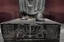 حفاظت از مجسمه داریوش در موزه ملی | تصاویری از حفاظت مجسمه داریوش