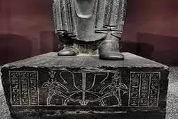 حفاظت از مجسمه داریوش در موزه ملی | تصاویری از حفاظت مجسمه داریوش