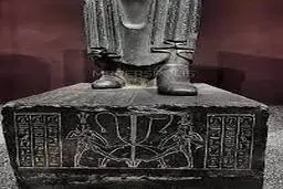 حفاظت از مجسمه داریوش در موزه ملی | تصاویری از حفاظت مجسمه داریوش
