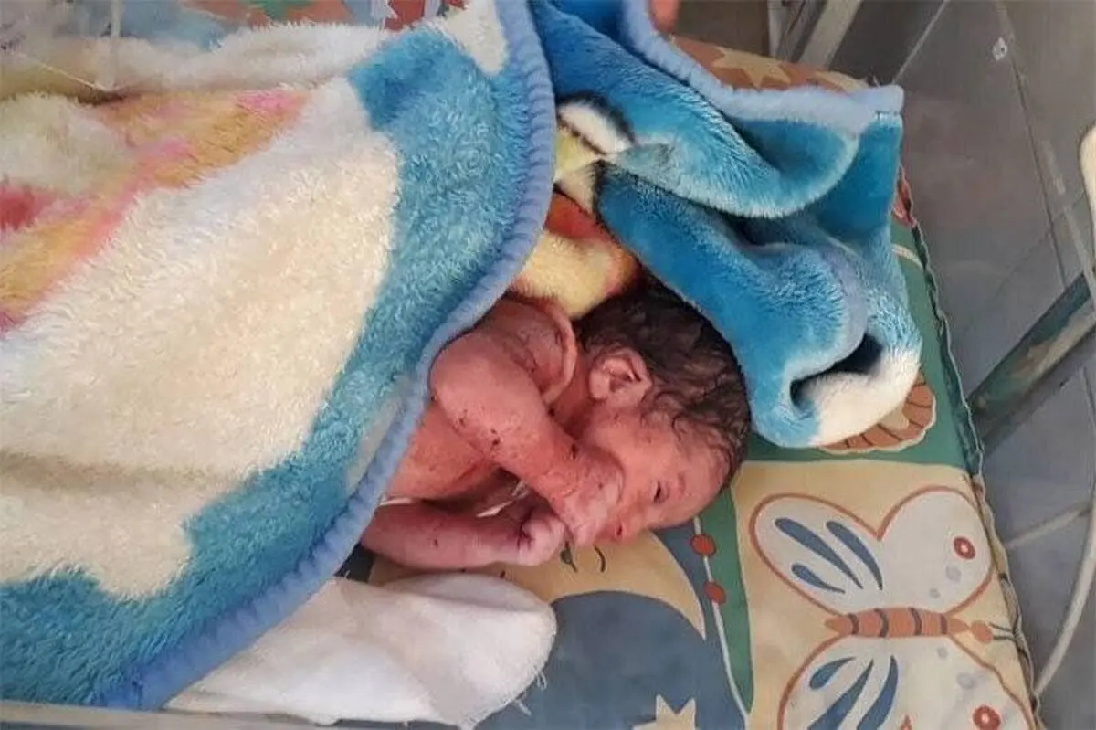 از نوزاد رها شده جدید چه خبر | آخرین وضعیت نوزاد رها شده