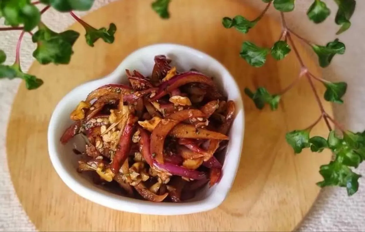 طرز تهیه پیاز پرورده | هم خوشمزه اس و هم راحت +ویدئو