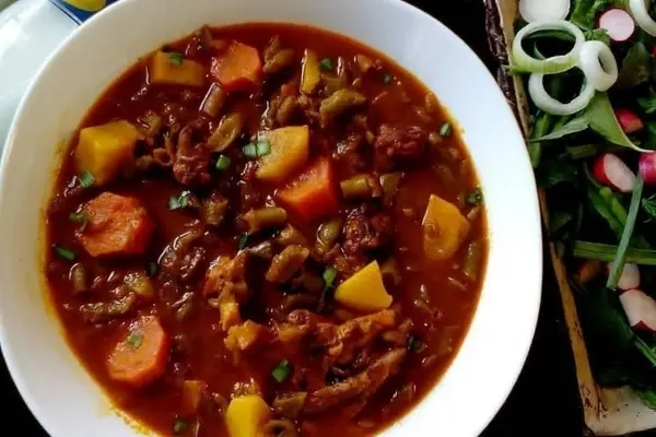 خوراک لوبیا بدون گوشت و مرغ | گیاهی ترین خوراک و بمب ویتامین +ویدئو
