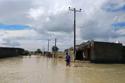 ٦ استان ایران درگیر سیل و آبگرفتگی شدند