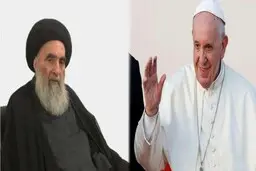 
پاپ فرانسیس با آیت‌الله سیستانی در عراق دیدار می‌کند
