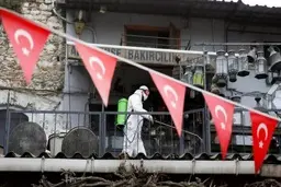 ترکیه ۴۰۰ نفر را به خاطر شایعات مربوط به کرونا بازداشت کرد