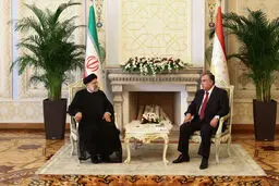 رییسی: تقویت تعاملات، سطح همکاری‌های تهران- دوشنبه را ارتقا می‌