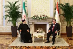 رییسی: تقویت تعاملات، سطح همکاری‌های تهران- دوشنبه را ارتقا می‌